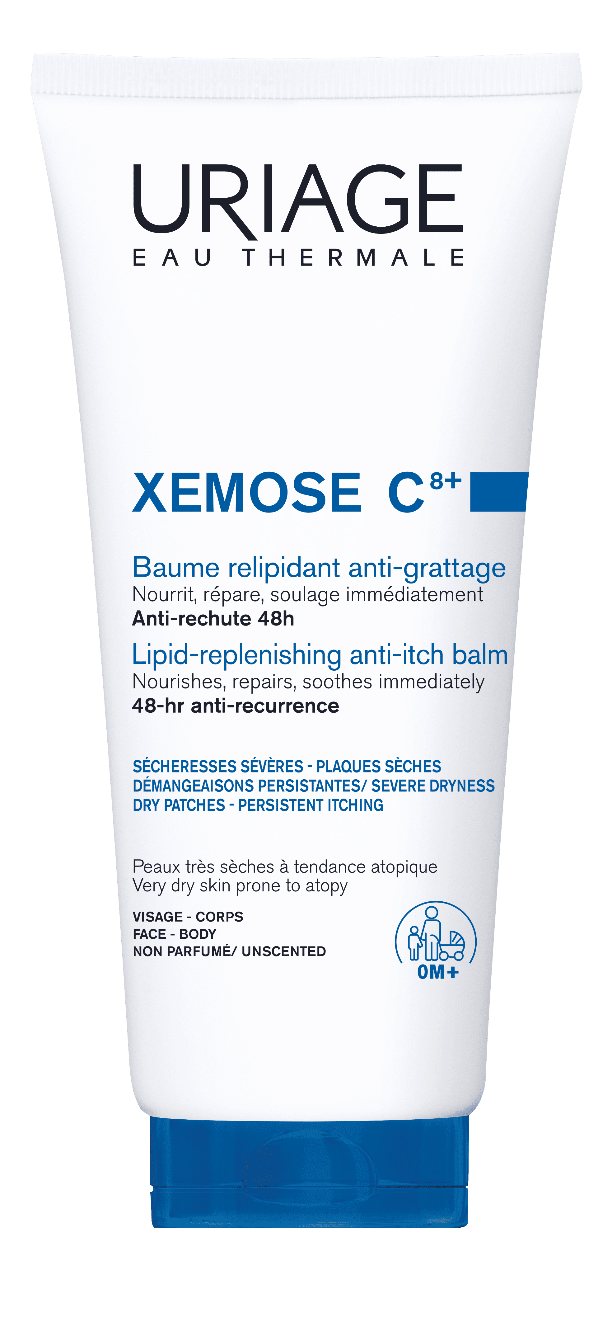 Ксемоз С8+ Ліпідовідновлювальний бальзам проти свербежу